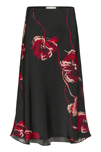 DAWNIW SKIRT BLACK POPPY ROSE - 900002573 - 30112010 Thumbnail