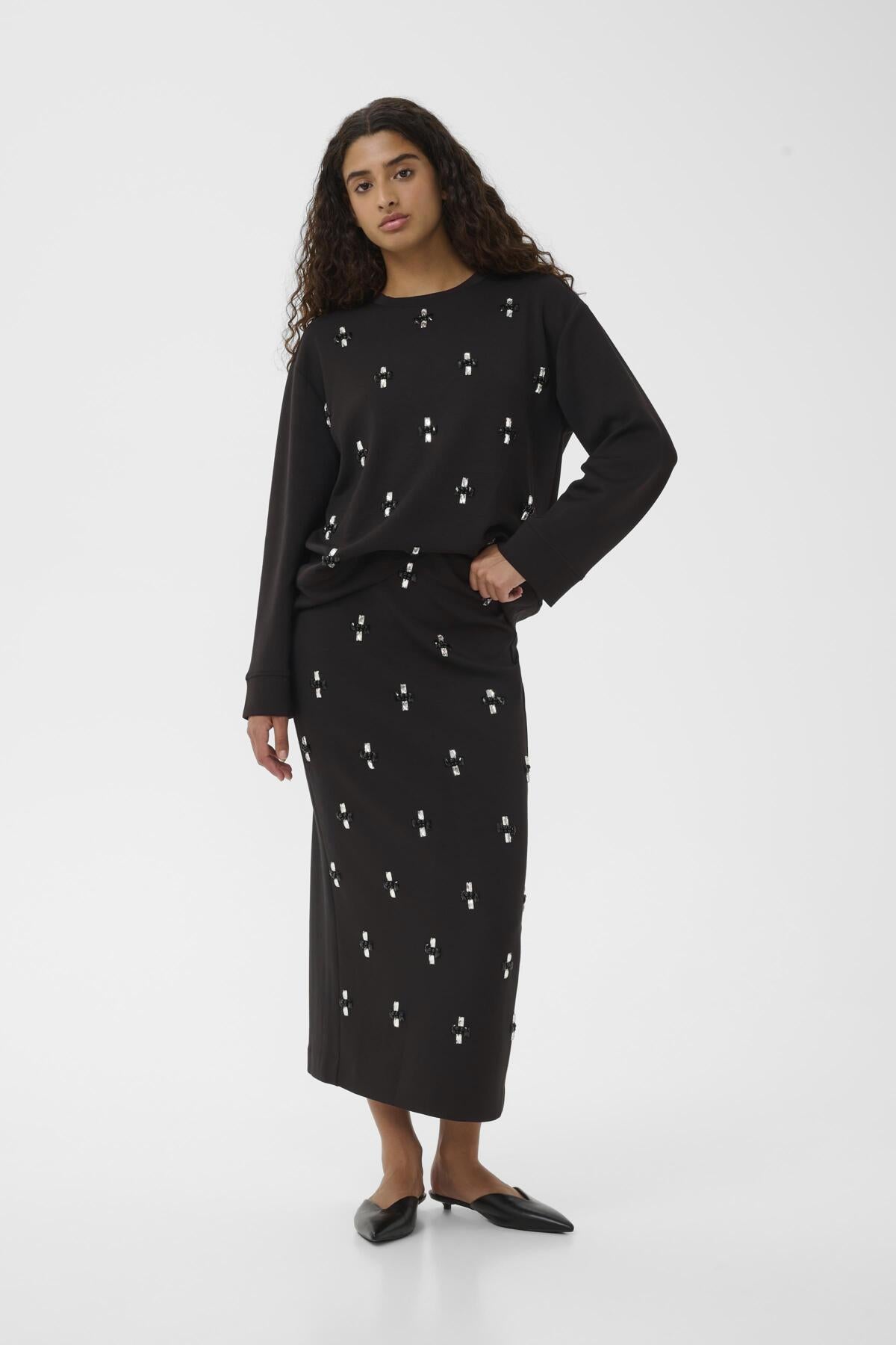 AIDAIW DECO SKIRT Black - 194008 - 30112279