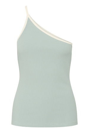 SLSimone Strap Top Silver Blue - 30407321