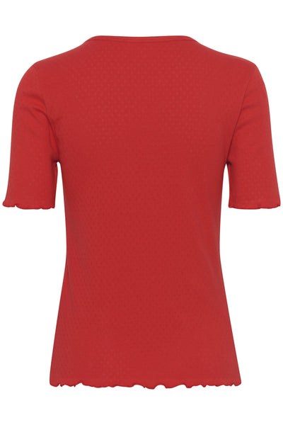 SLVenola Tee SS Salsa - 30408344 Thumbnail