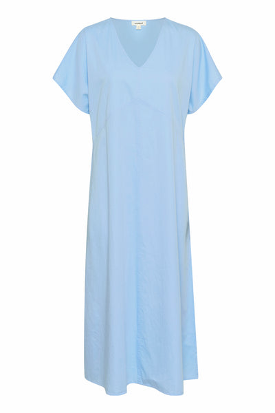 SLBamone Flared Dress Vista Blue - 30408384 Thumbnail