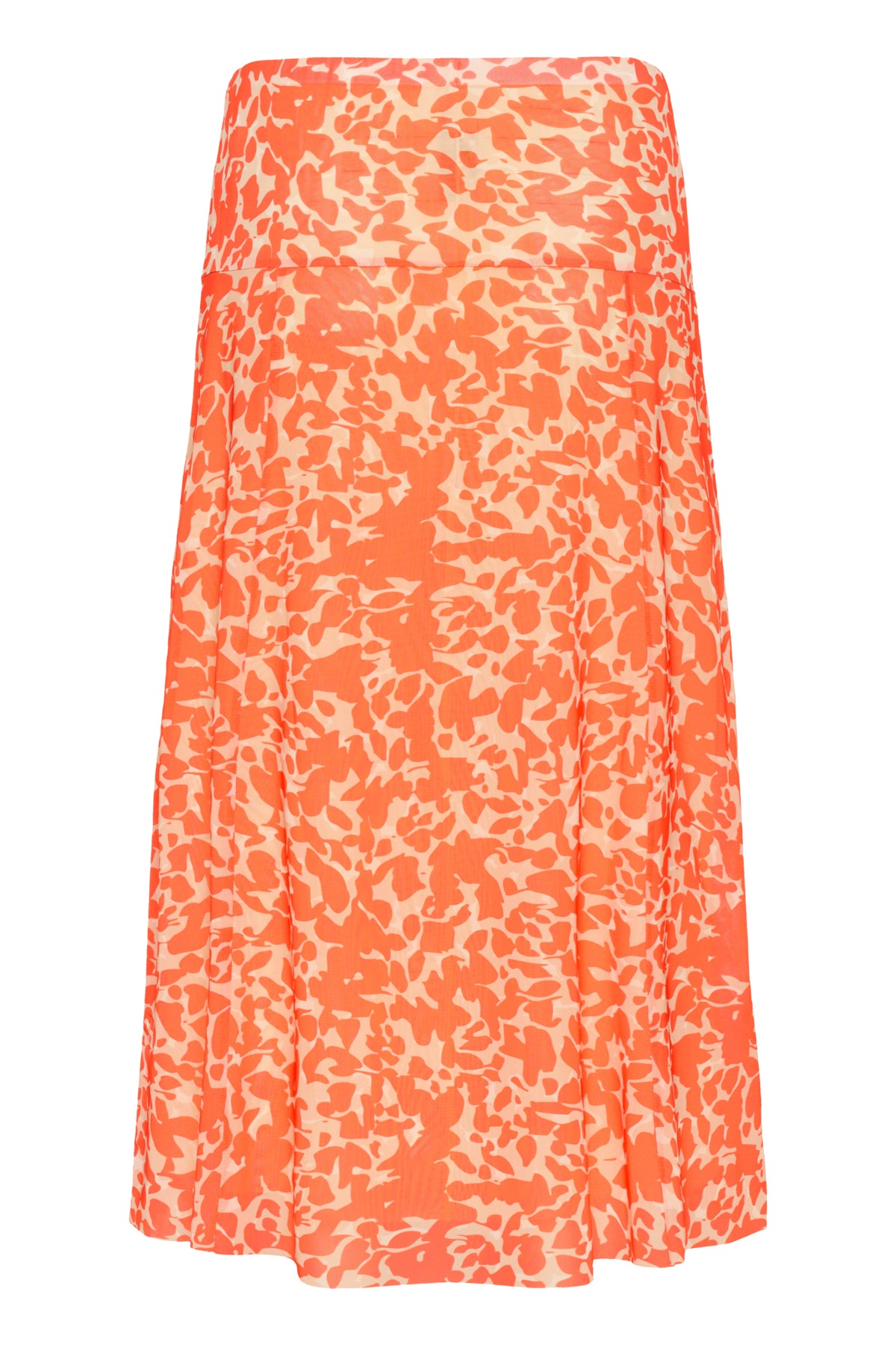 SLAldora Flared Skirt Tangerine Tango Leaf - 30408511