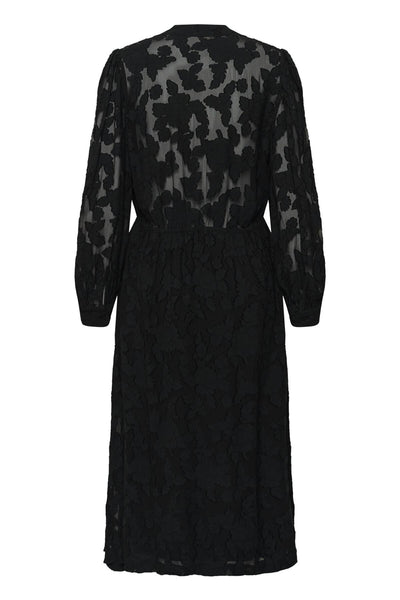 SLFelisia Dress LS Black - 194008 - 30409369 Thumbnail