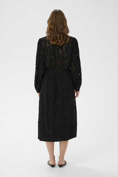 SLFelisia Dress LS Black - 194008 - 30409369 Thumbnail