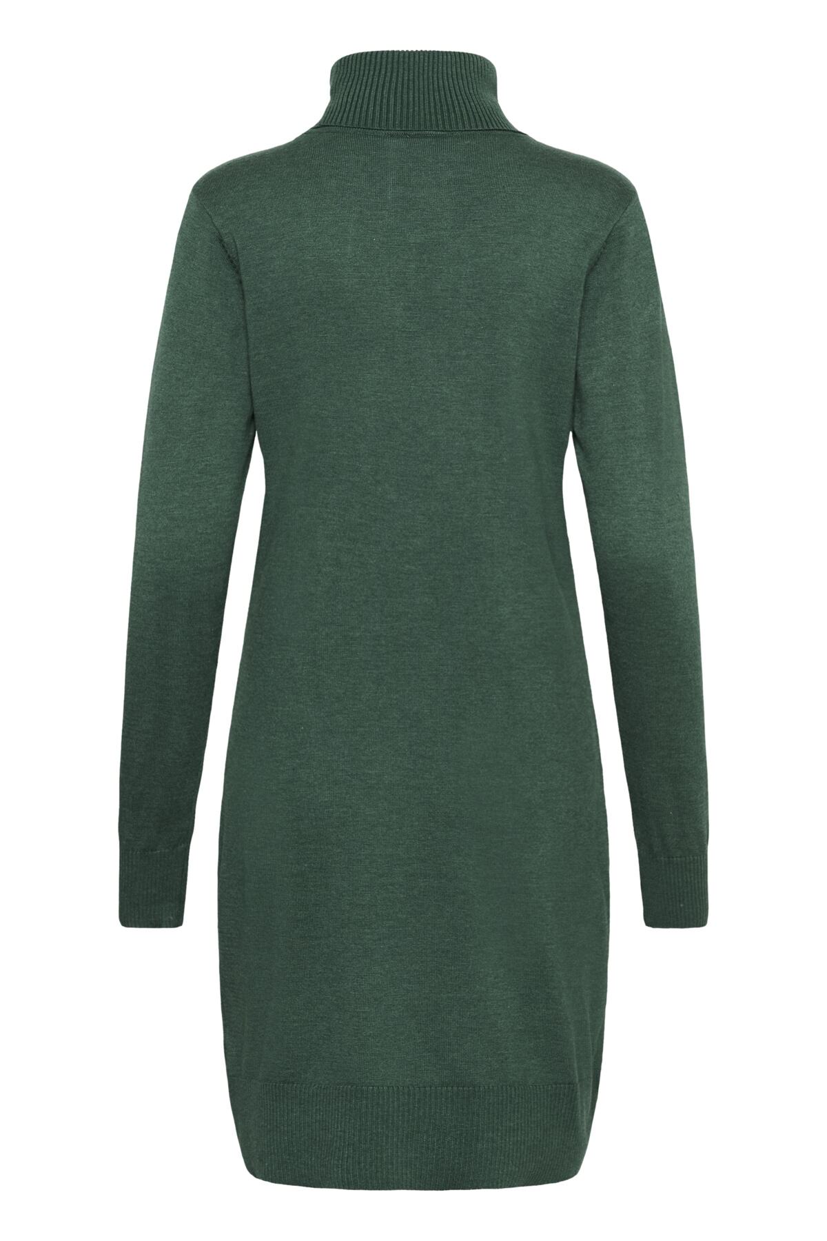 U6801, MilaSZ Rollneck Dress June Bug Melange - 30501696