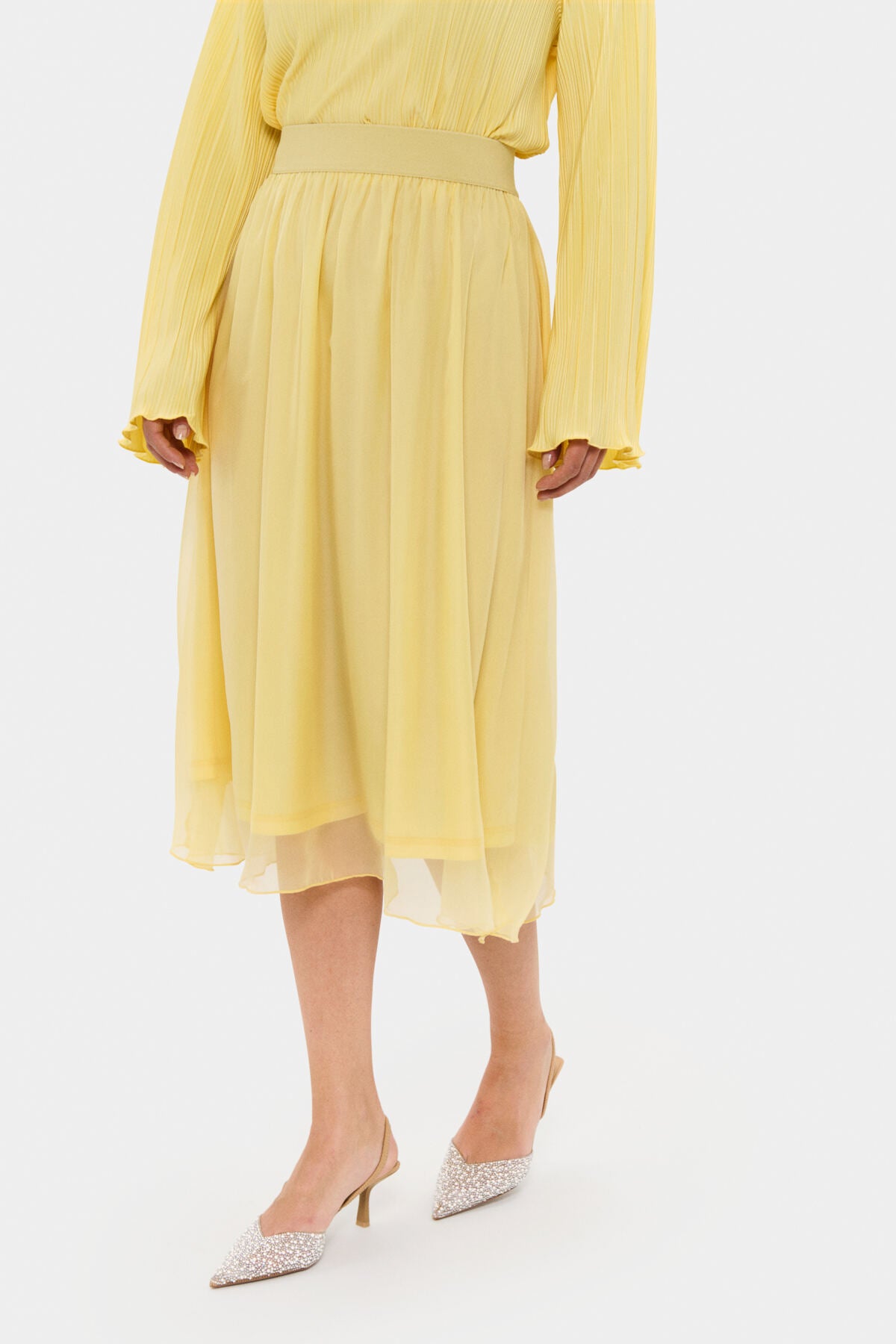 CoralSZ Skirt Pale Banana - 30510620