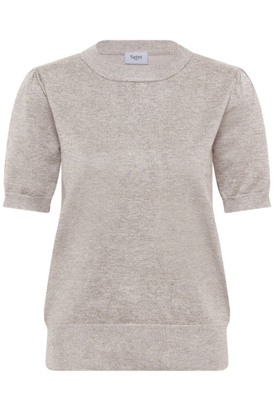 MilaSZ SS Pullover Fog Melange - 30511788 Thumbnail