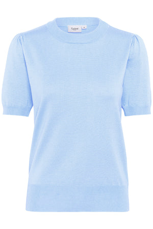 MilaSZ SS Pullover Chambray Blue - 30511788