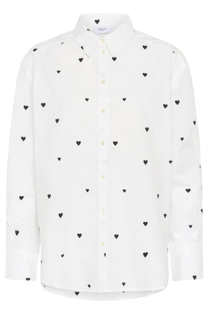 DianneSZ Shirt Ice Black Hearts - 30513097