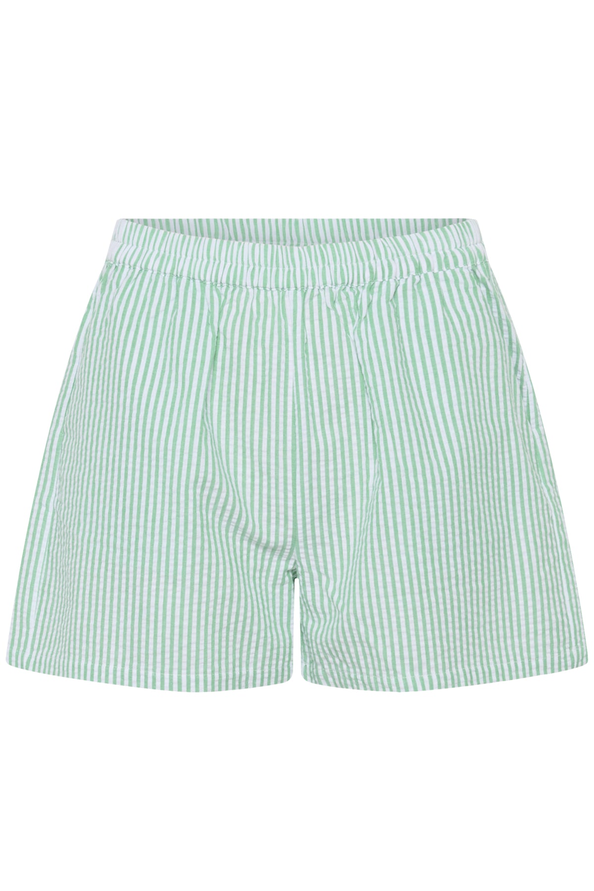 ElmikoSZ Shorts Pistachio Green White Stripe - 30513287