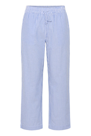 ElmikoSZ Pants Chambray Blue White Stripe - 30513288