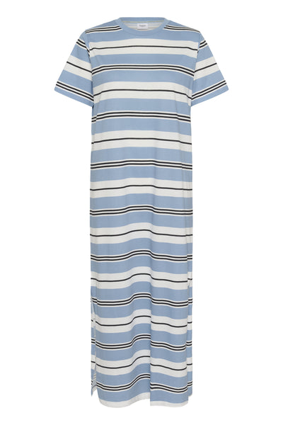 FariaSZ T-Shirt Dress Allure Ice Black Stripe - 30513436 Thumbnail