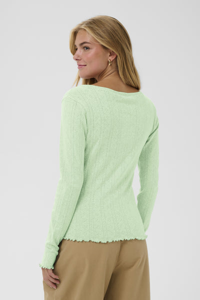 GruSZ Cardigan Pastel Green - 30513541 Thumbnail