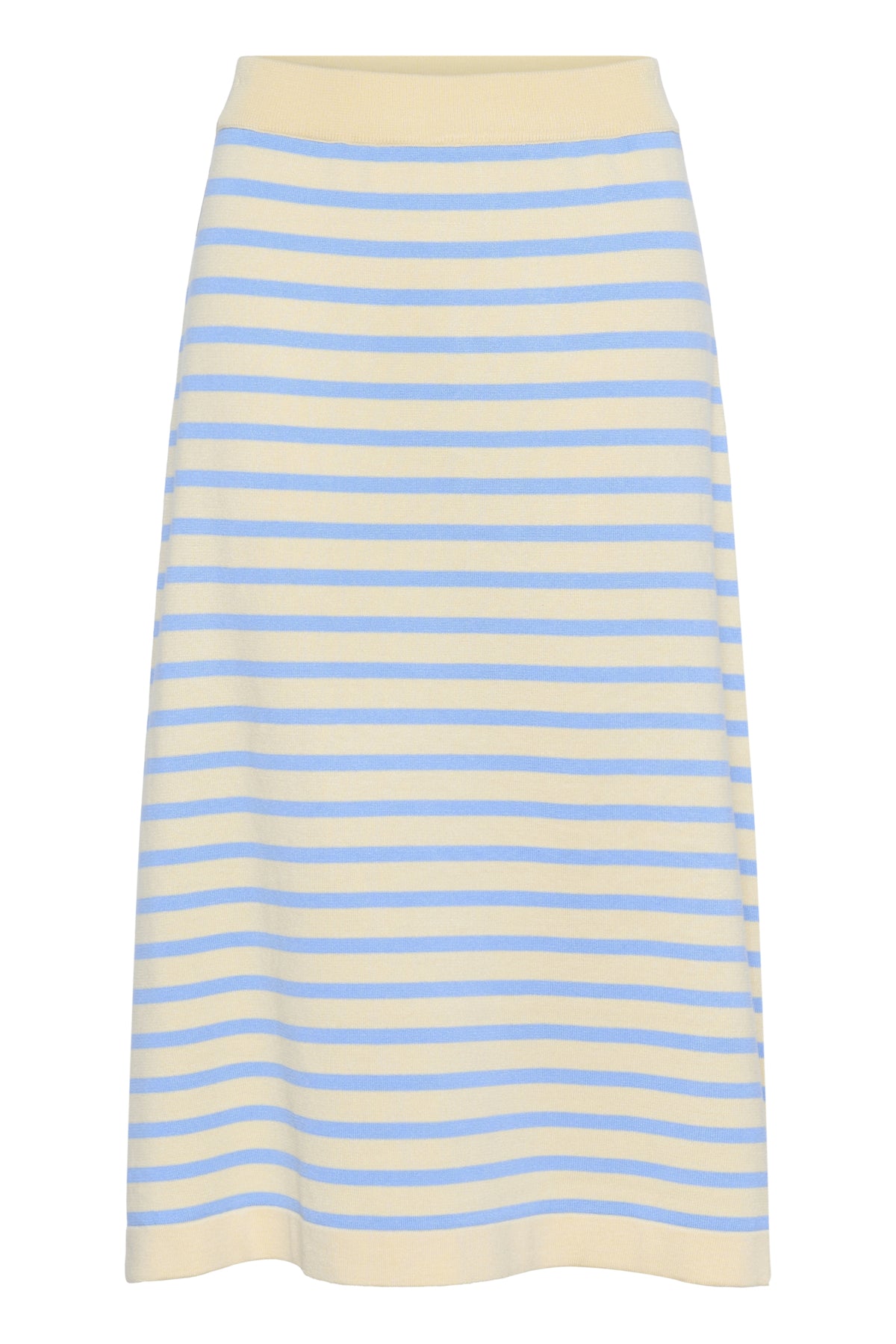 MilaSZ Striped Skirt Lemon Hydrangea Stripe - 30513694