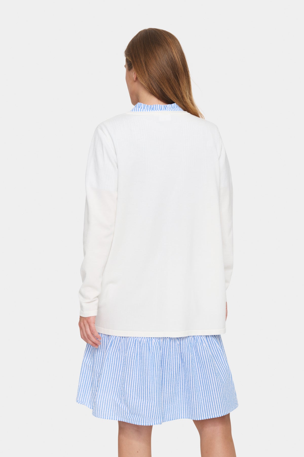 KilaSZ Open Mid Cardigan Ice - 30513713