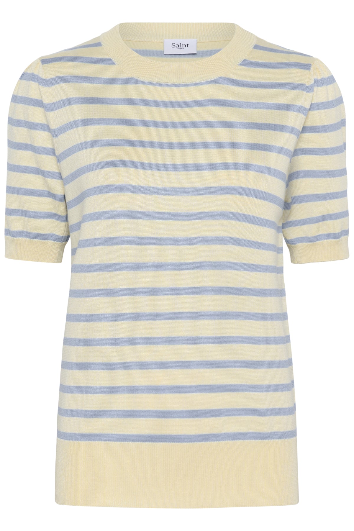 MilaSZ SS Striped Pullover Lemon Hydrangea Stripe - 30513768