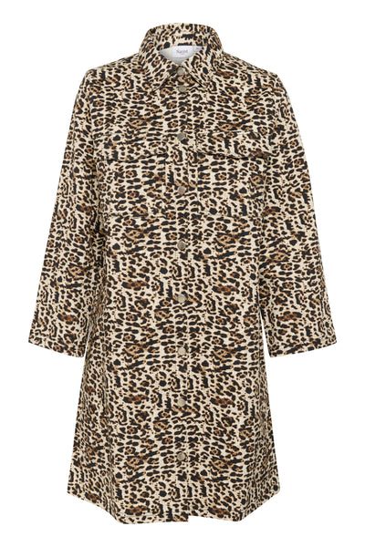 ZeekaSZ Dress Black Denim Leopard - 30514041 Thumbnail