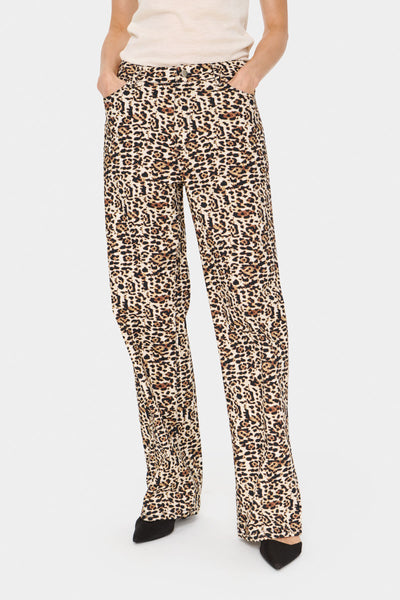 ZeekaSZ Pants Black Denim Leopard - 30514042 Thumbnail
