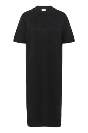 MilaSZ Polo SS Dress Black - 30514319