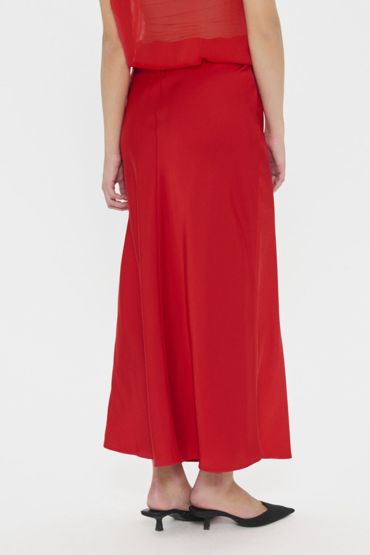 LodisaSZ Maxi Skirt 30514434 Chinese Red