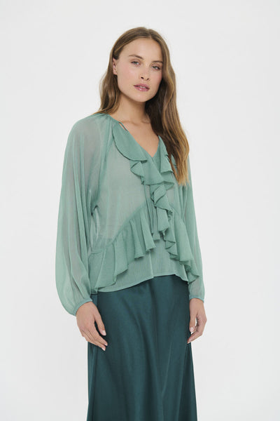JacelynSZ Blouse 30514487 Sagebrush Green Thumbnail