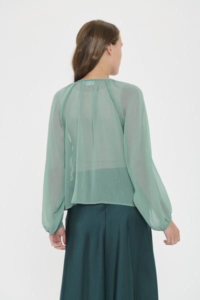 JacelynSZ Blouse 30514487 Sagebrush Green Thumbnail