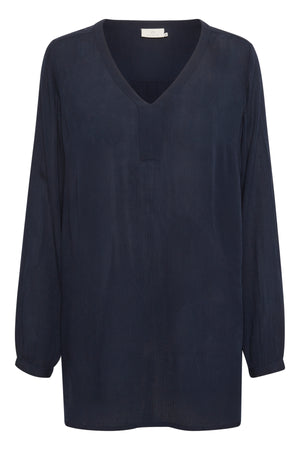 Amber V-Neck Tunic Midnight Marine - 501038