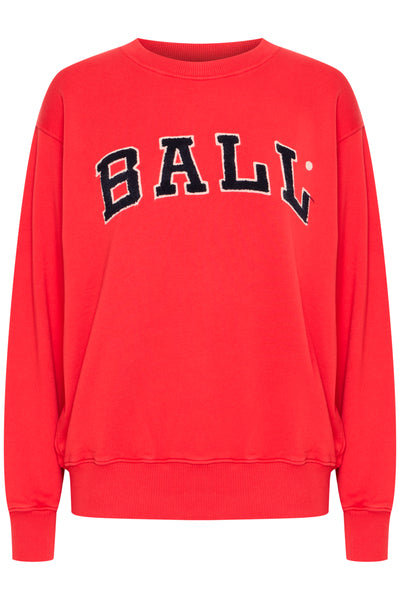 BAALOMA DECO SWEATSHIRT Chinese Red - 50405005 Thumbnail