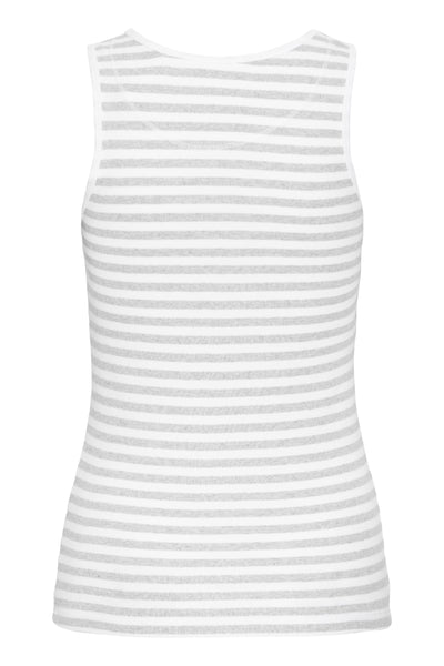 BAALTOBELLI TANK TOP Blanc de Blanc w.Grey melange - 50405006 Thumbnail