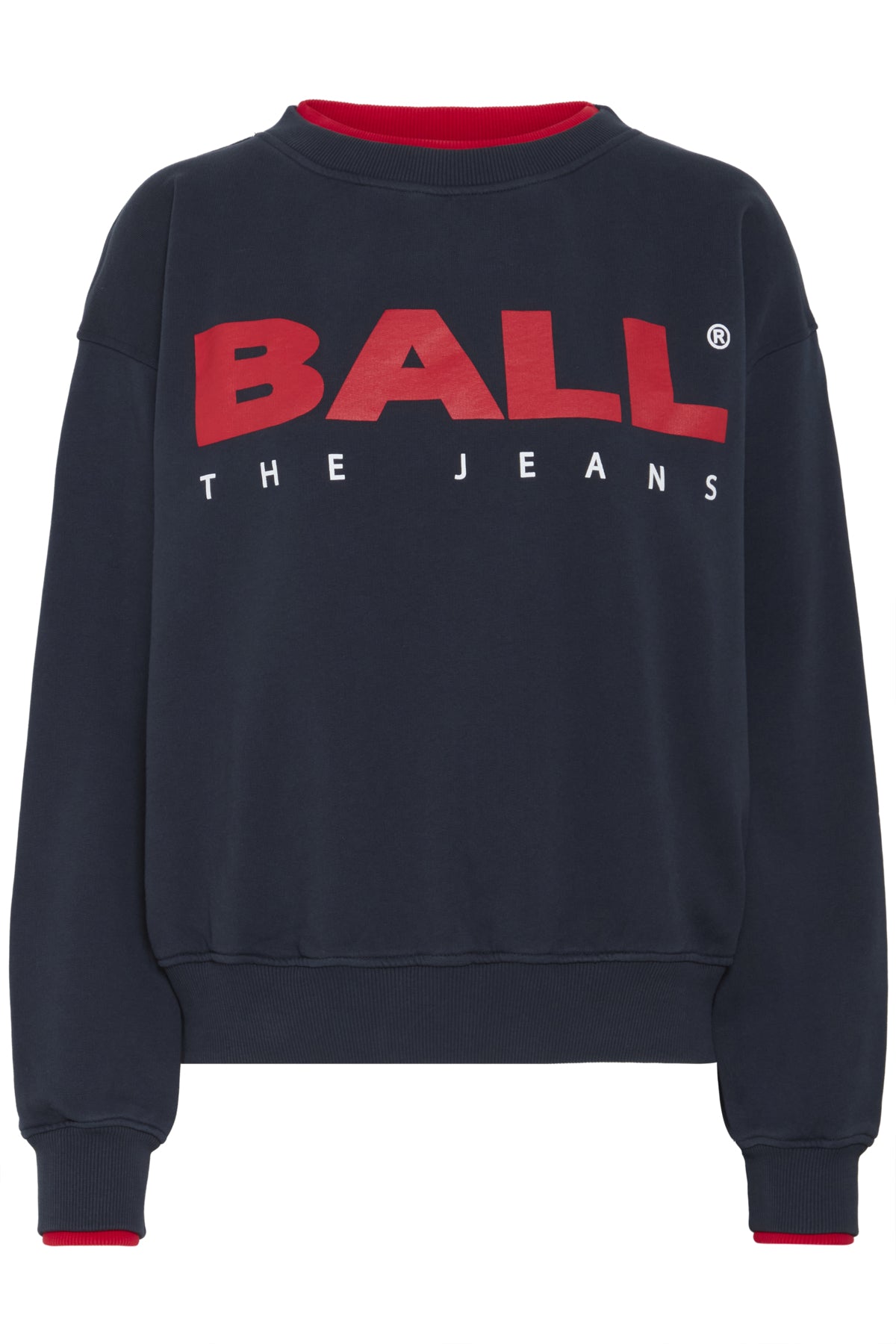 BASIMONA SWEAT Skycaptain w. Chinese Red - 50405055