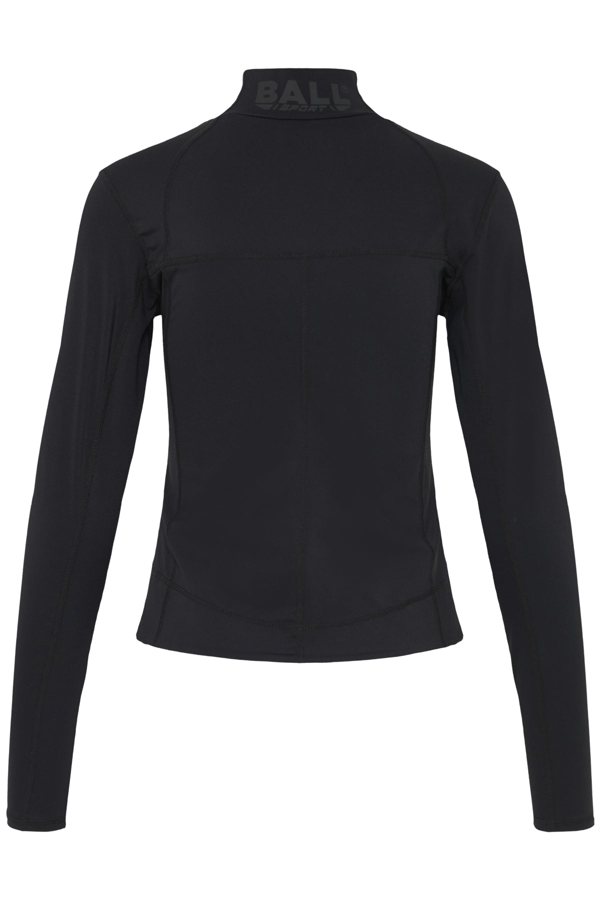 BAFORMA LS ZIPBLOUSE Black - 193911 - 50405369