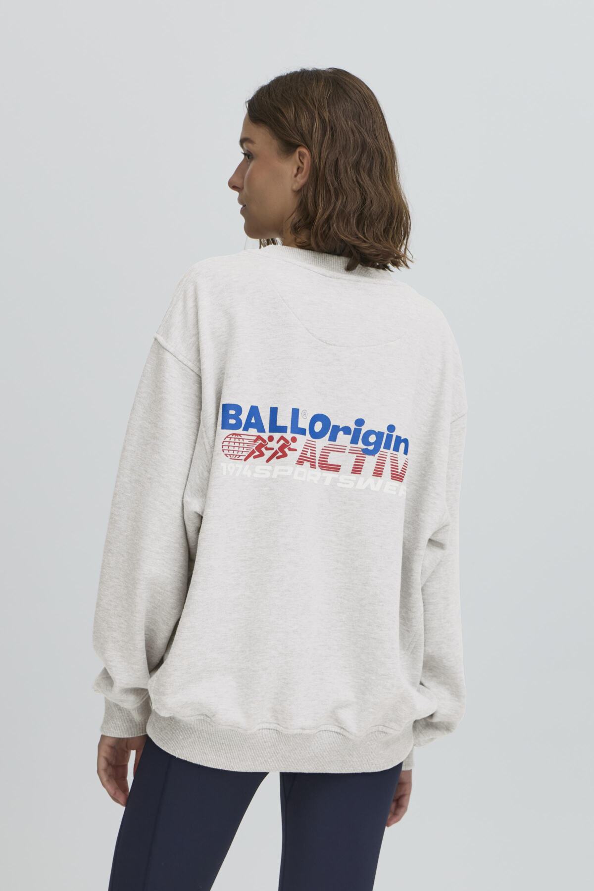 BAATTIVO CREWNECK SWEATSHIRT medium grey  melange - 50405372