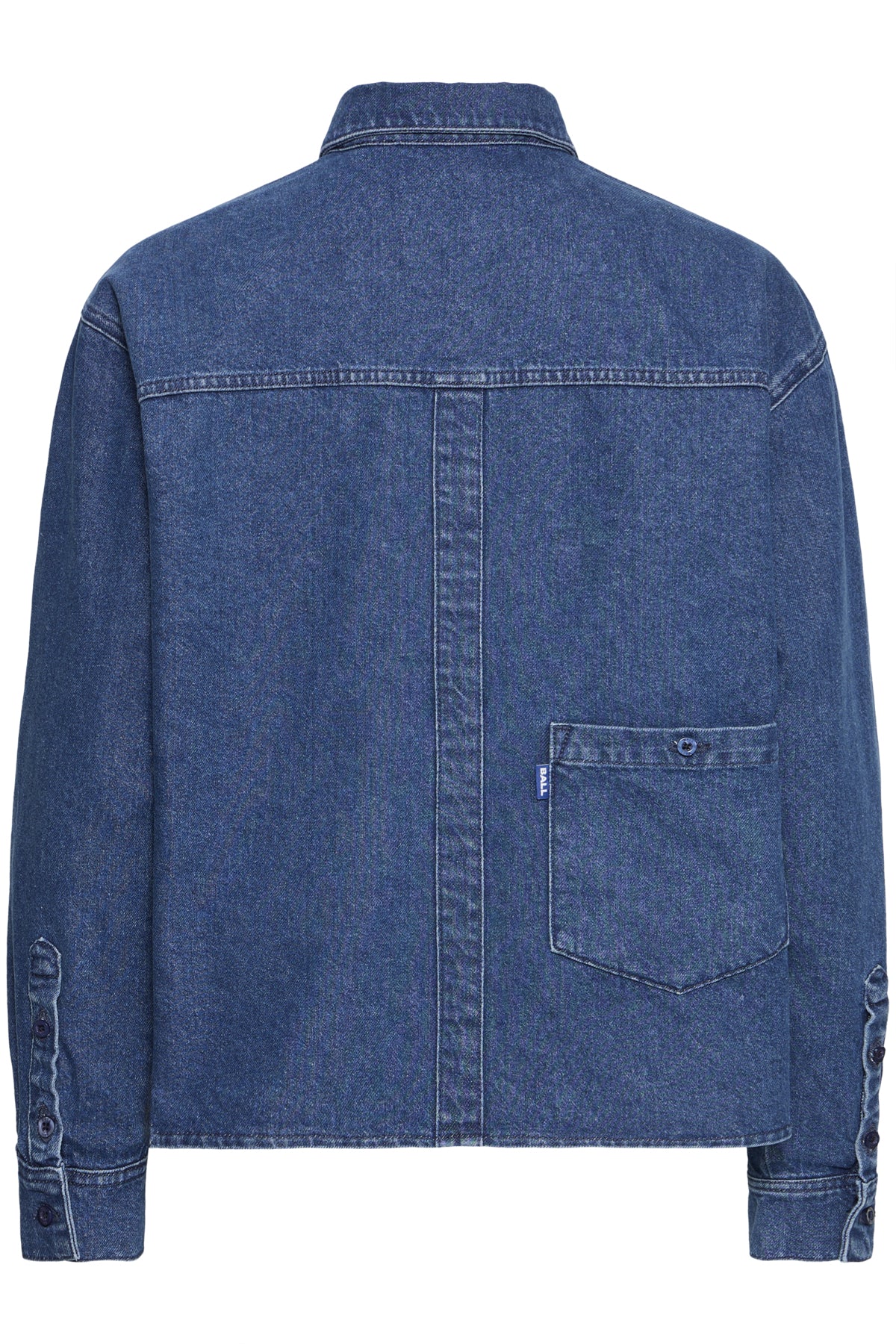 BABIANCA DENIM SHIRT MEDUIM BLUE WASH - 50405375