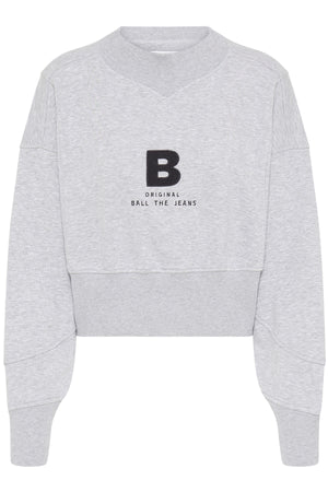 BAALBERTA SWEATSHIRT MEDIUM GRAY MELANGE - 90000593 - 50408096