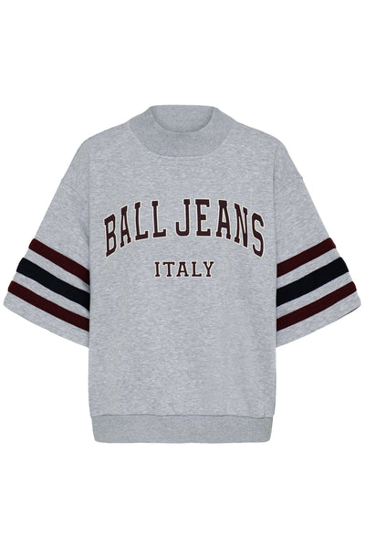 BAARIAN SS SWEAT MEDIUM GRAY MELANGE - 90000593 - 50408100 Thumbnail