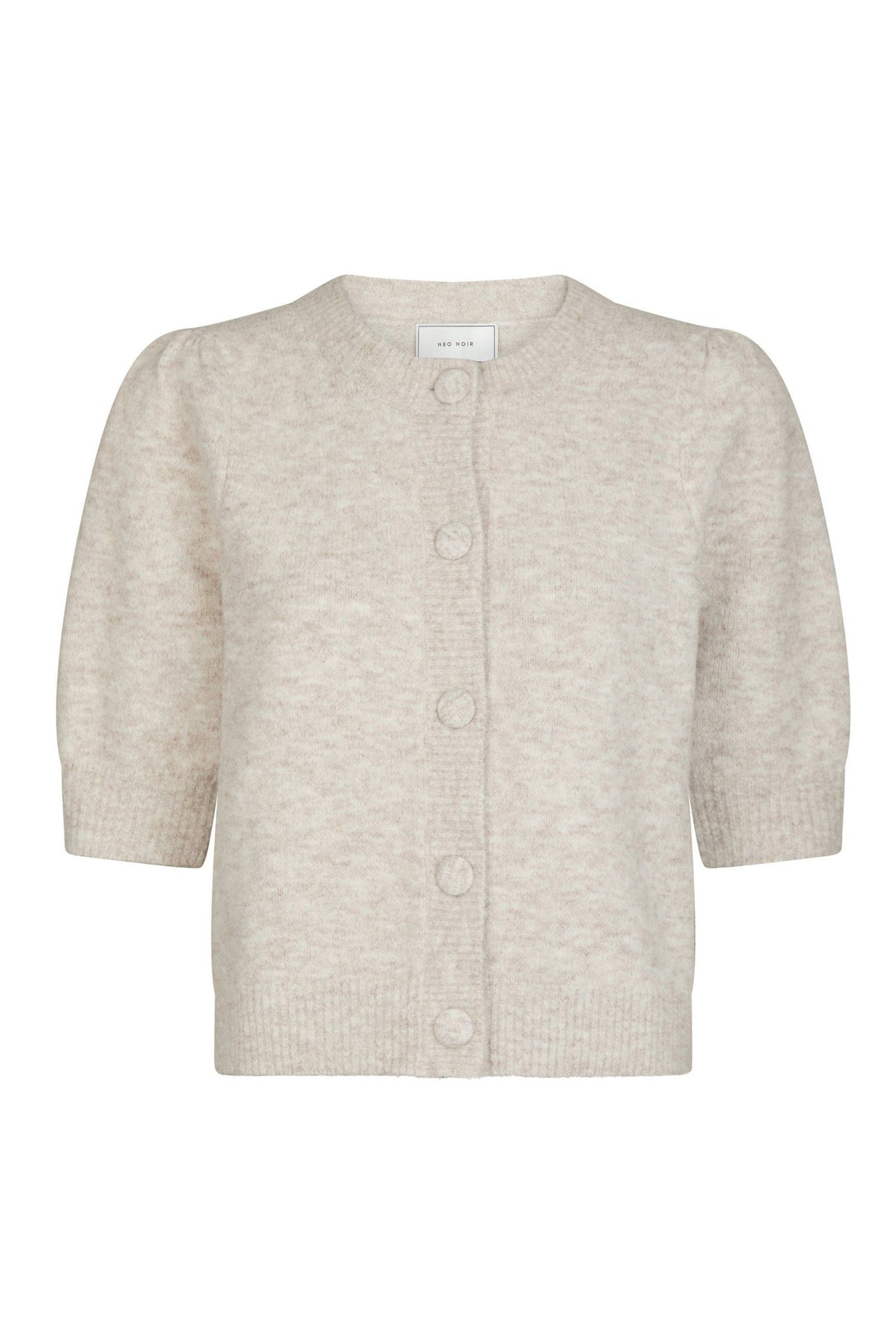 TRUDY CARDIGAN BEIGE MELANGE - 160760
