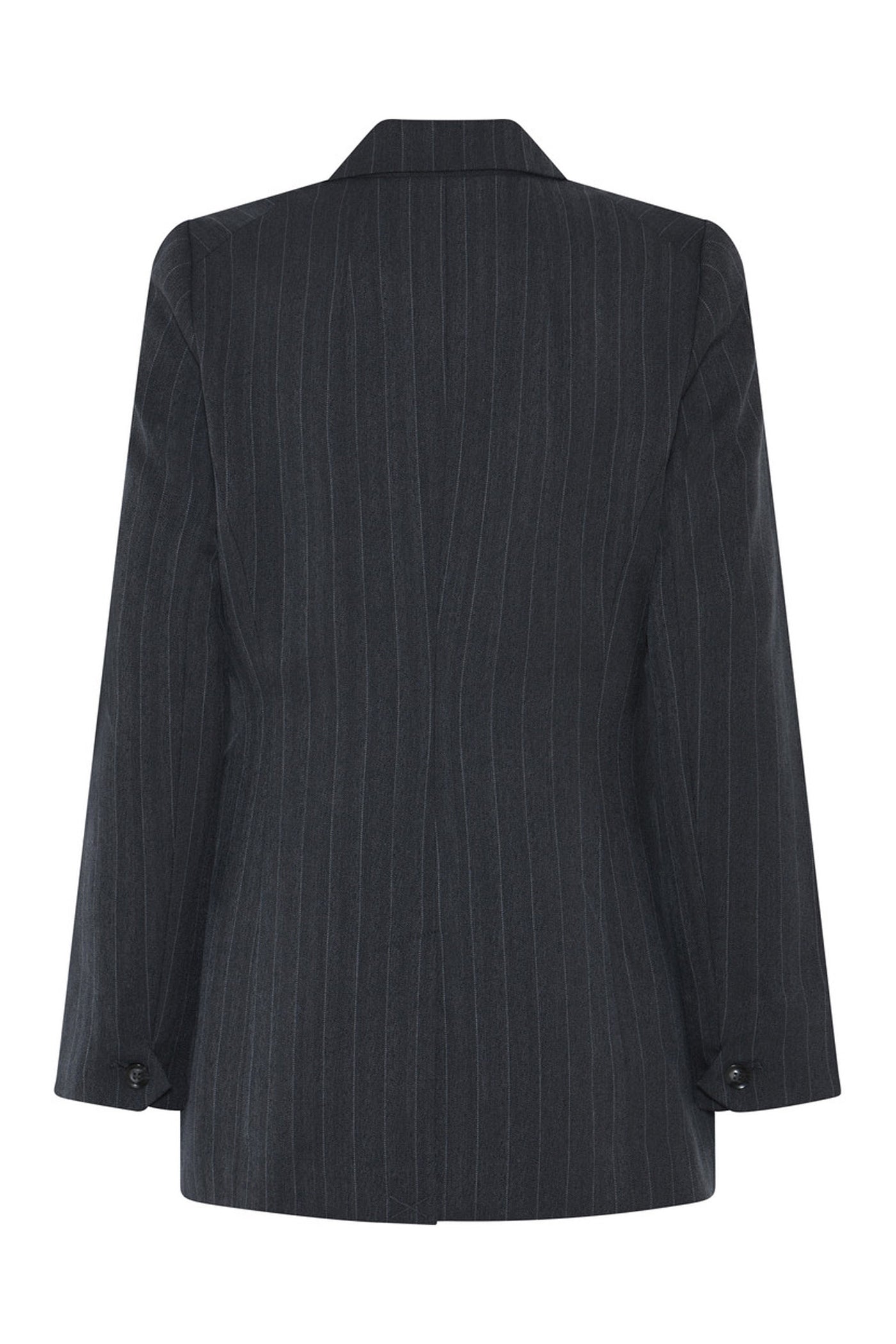 ApricotBBLinda blazer Herringbone blue pin stripe - BBW4413