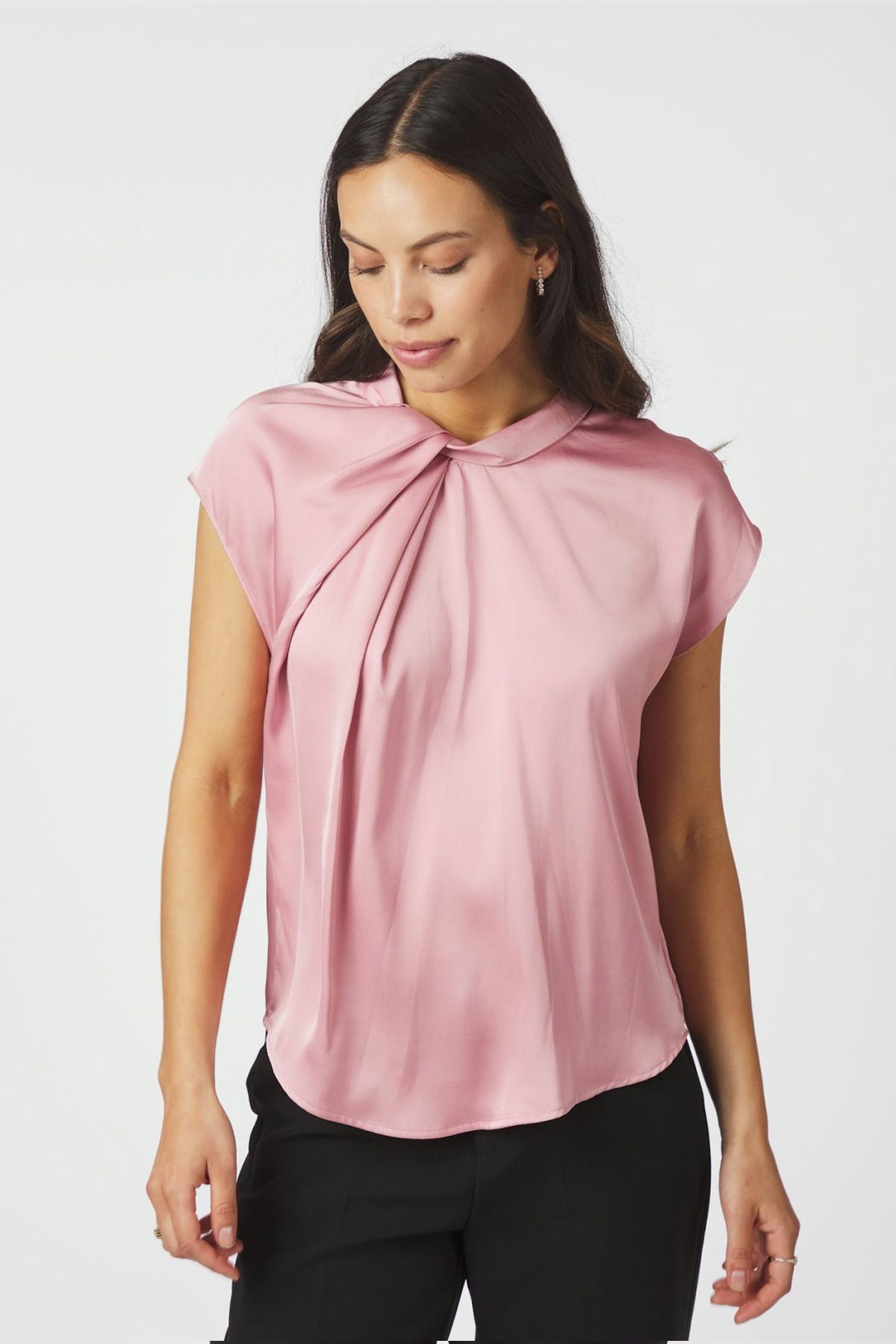 Fleur Drapy Satin LIGHT PINK - 160990