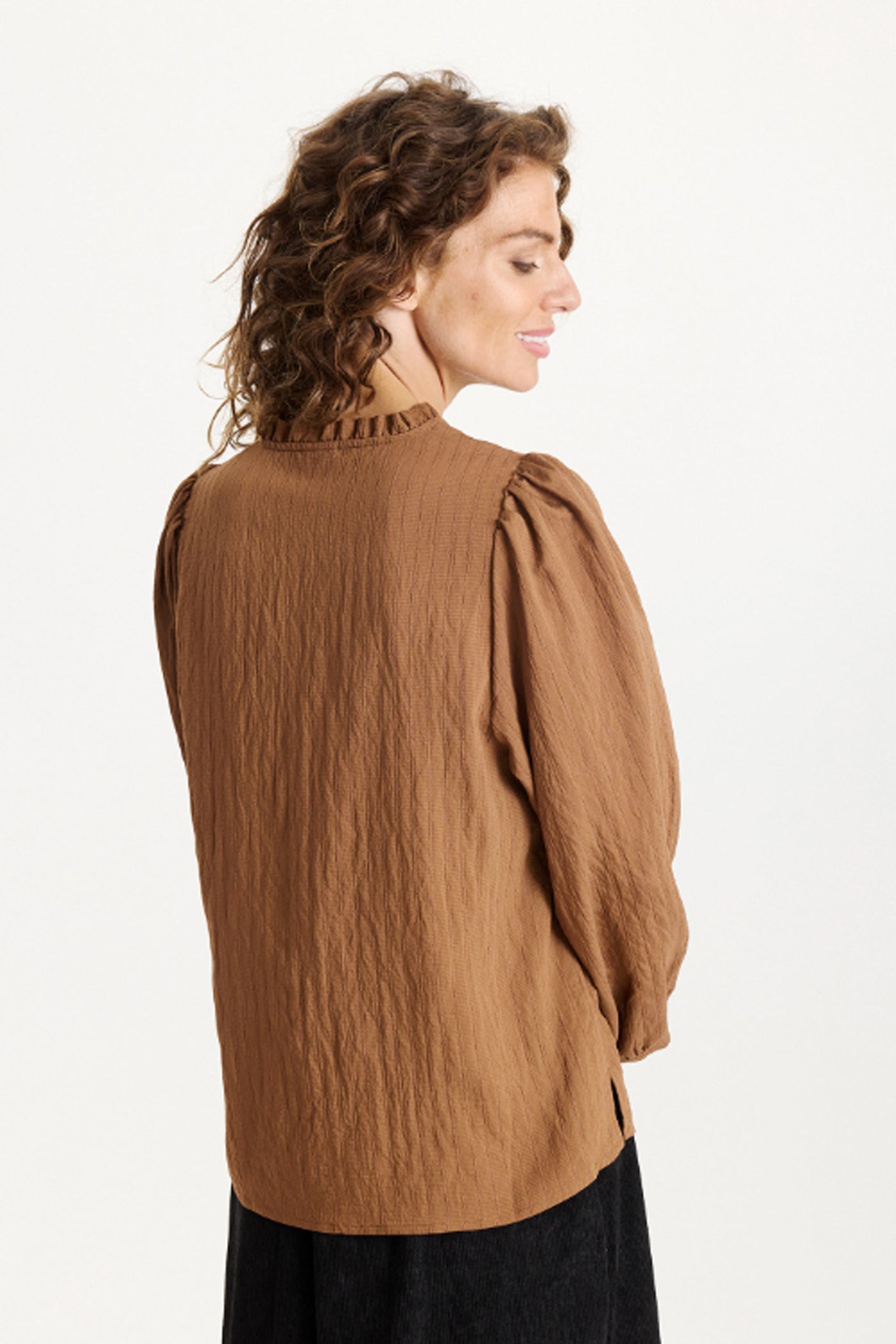 Franny blouse Brown - 16759