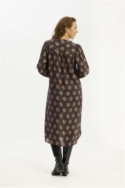 Gry dress Brown - 16933 Thumbnail