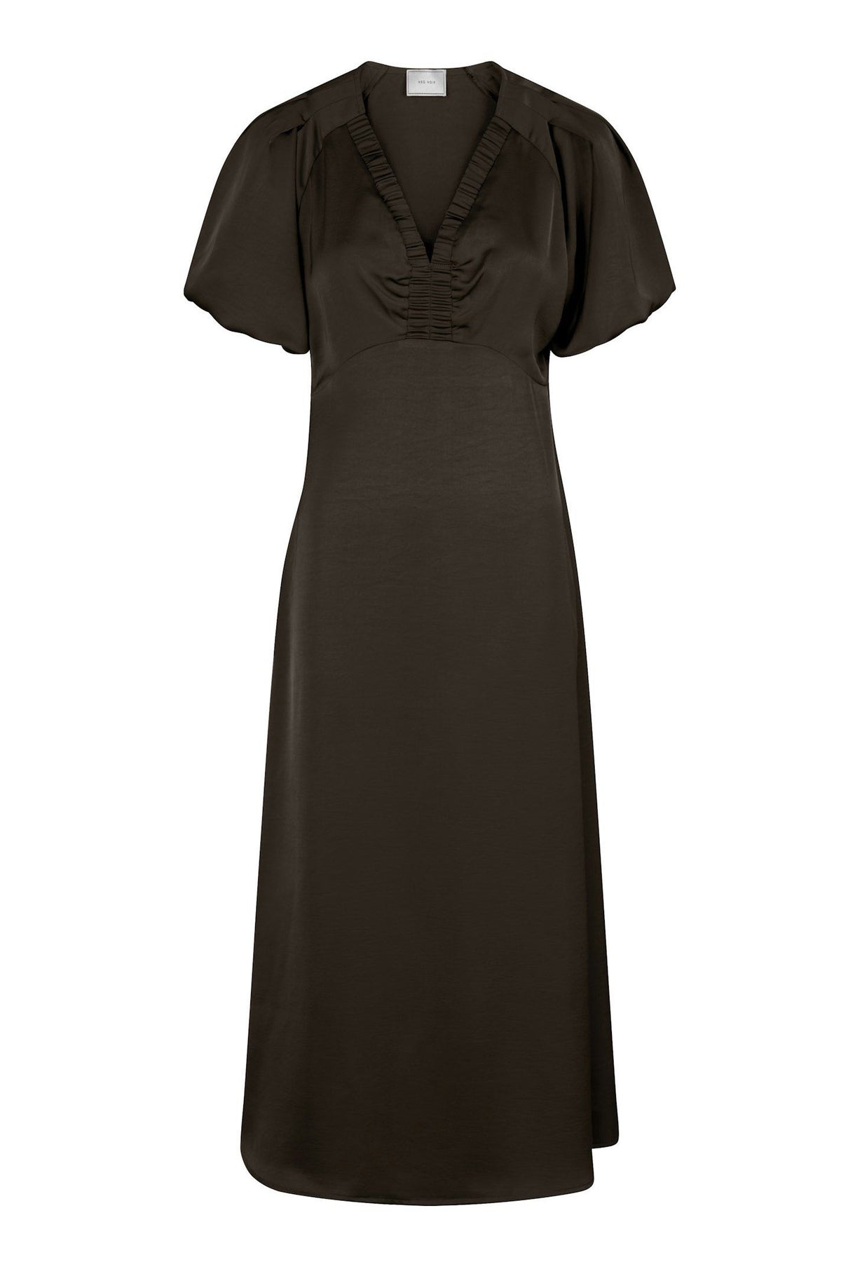 ILLANA HEAVY SATEEN Dark brown - 162521
