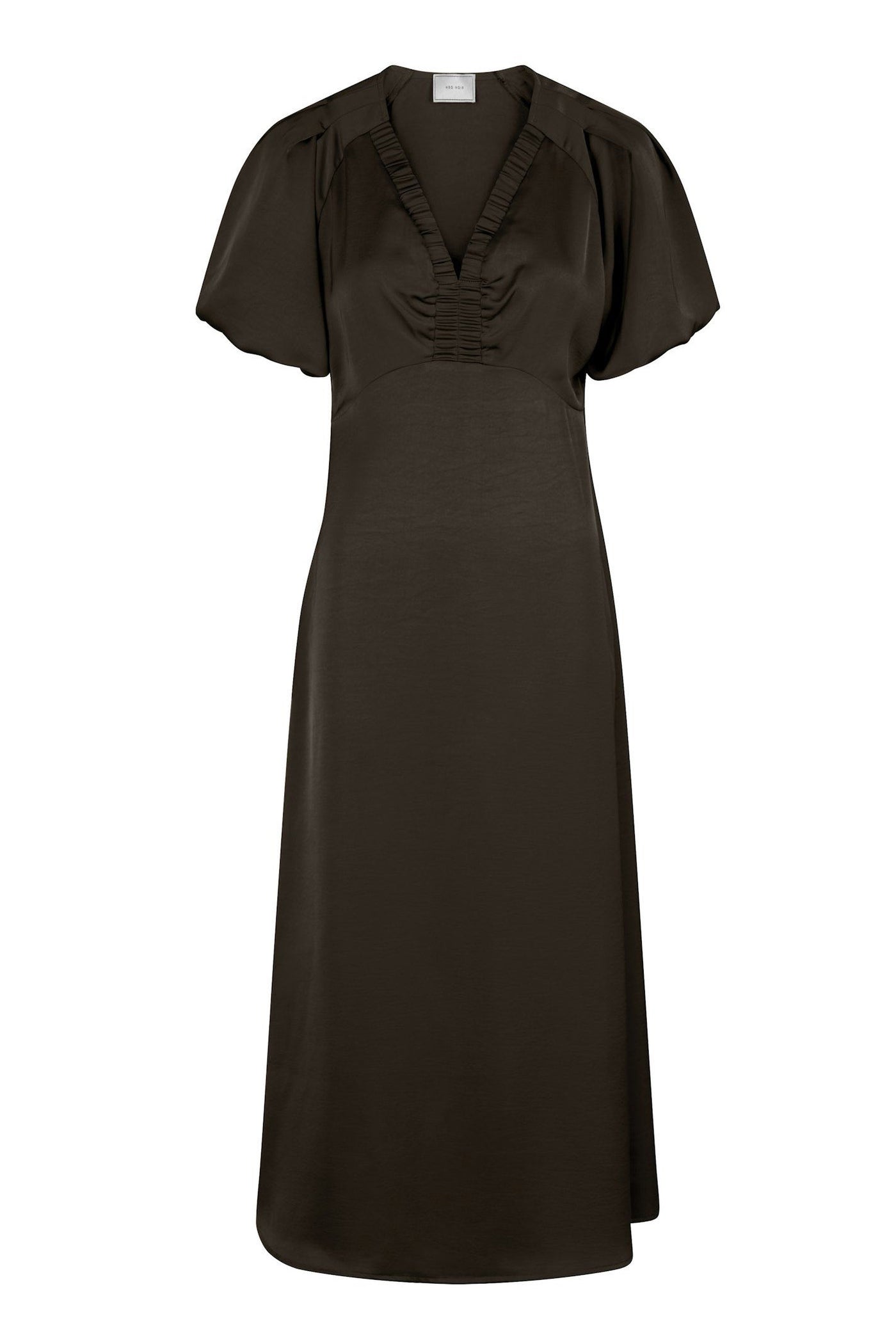 ILLANA HEAVY SATEEN Dark brown - 162521