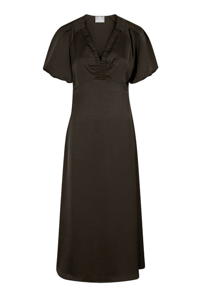 ILLANA HEAVY SATEEN Dark brown - 162521 Thumbnail