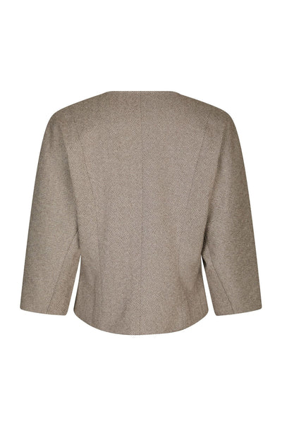 Mesto Light Herringbone White/Brown - 167015 Thumbnail