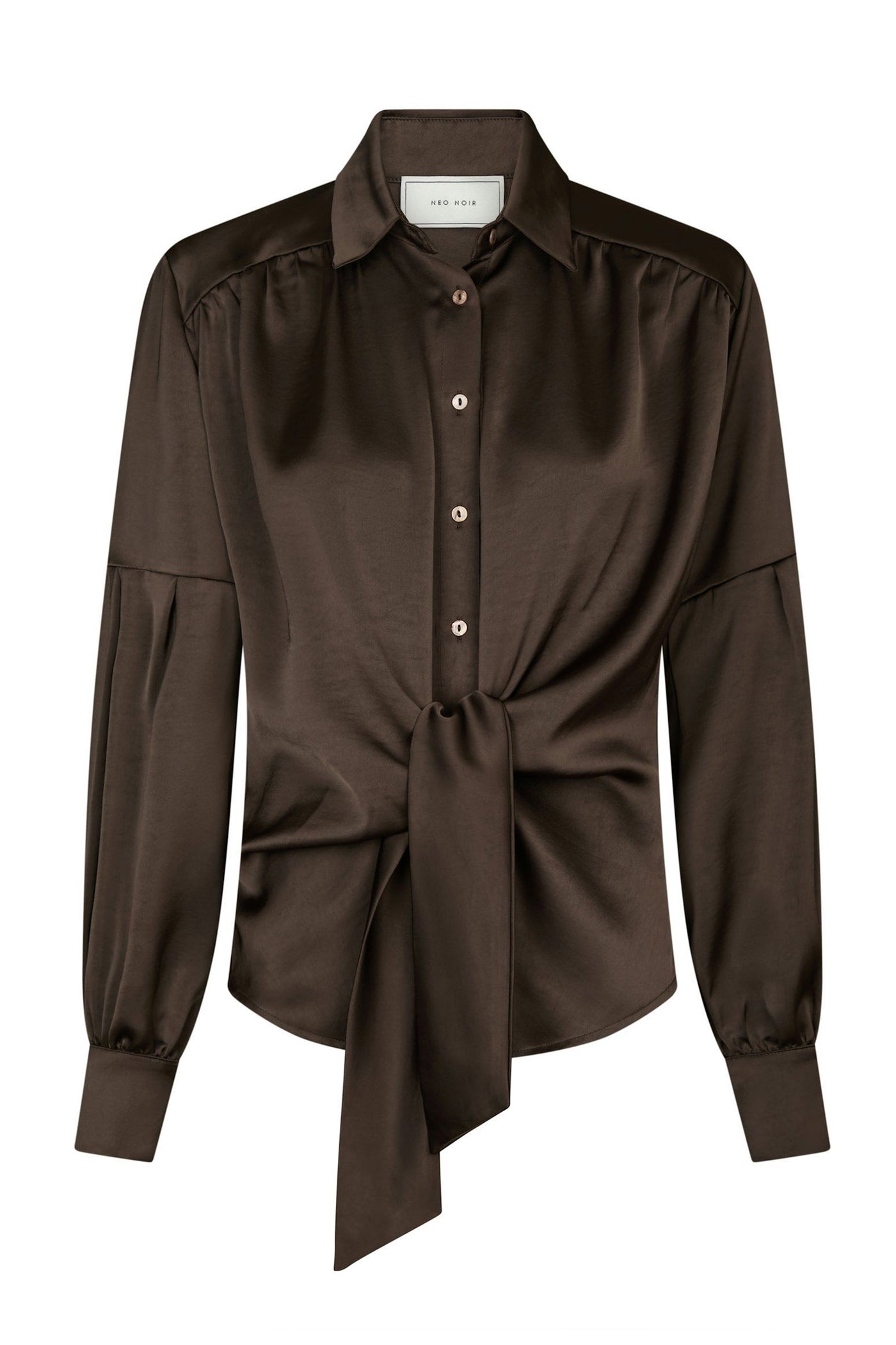 NAJA SATIN Dark brown - 160801