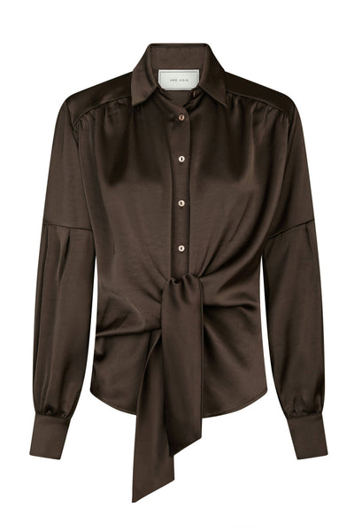 NAJA SATIN Dark brown - 160801 Thumbnail