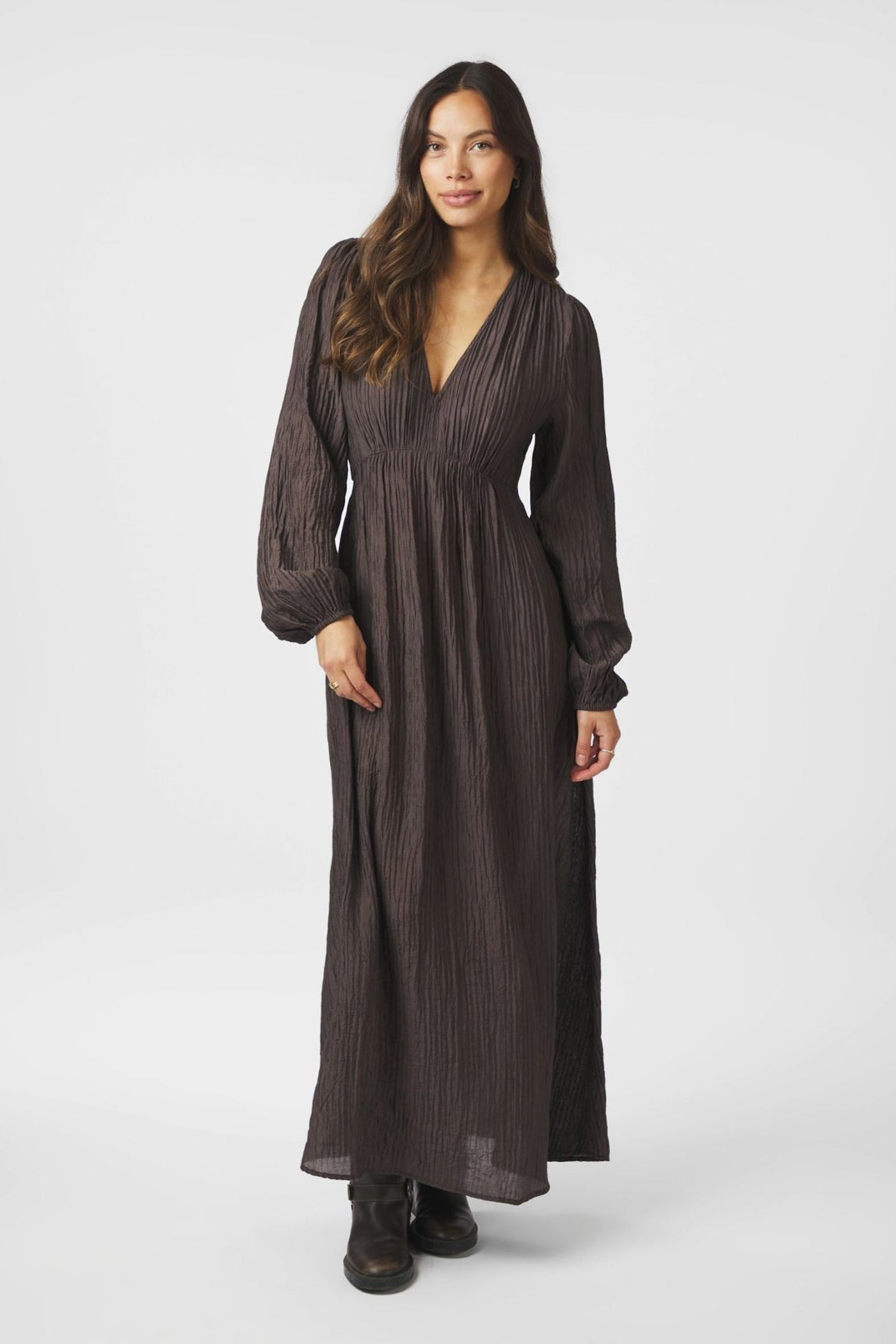 SILFI CREPE Dark brown - 166670