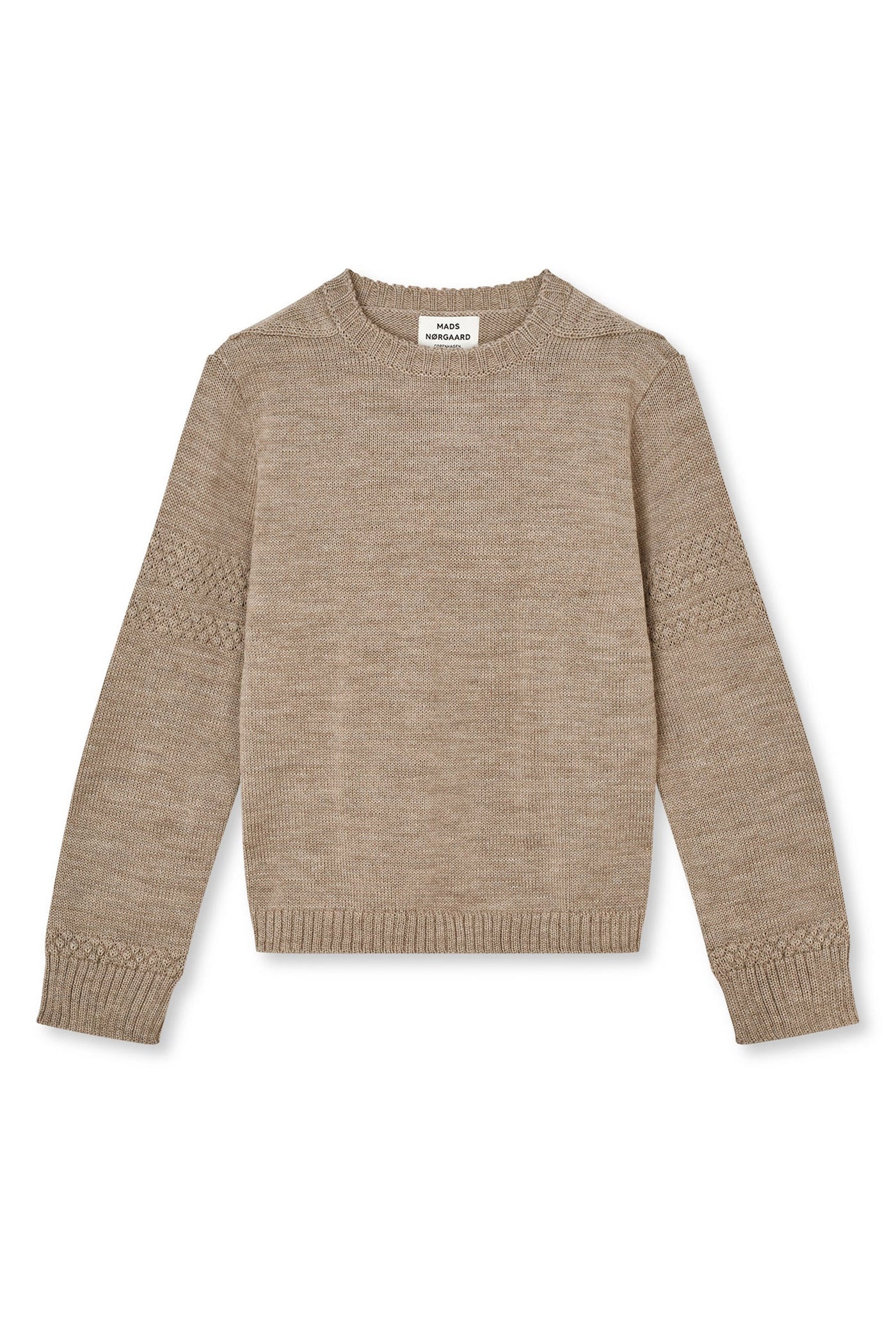 Wool Karoline Sweater BEIGE MELANGE - 205014