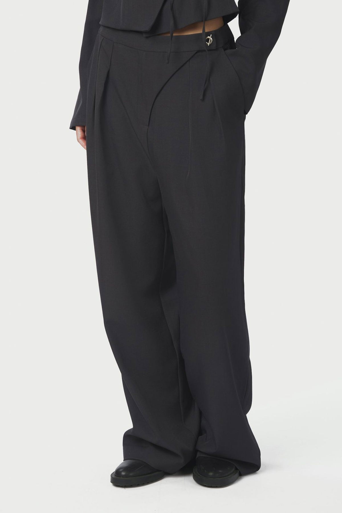 Zalke Eyelet DARK GREY - 165551
