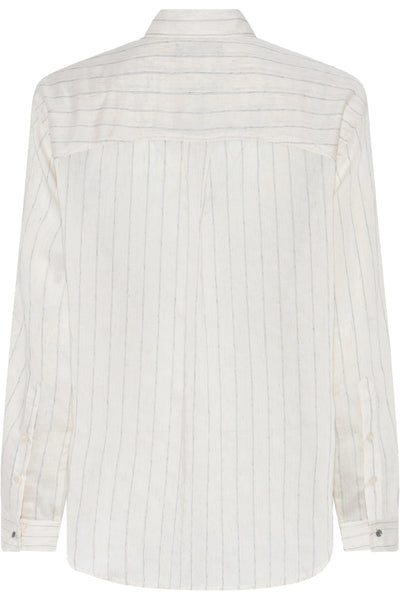 CoccoBBAgatah shirt Snow white with black stripe - BBW5010 Thumbnail